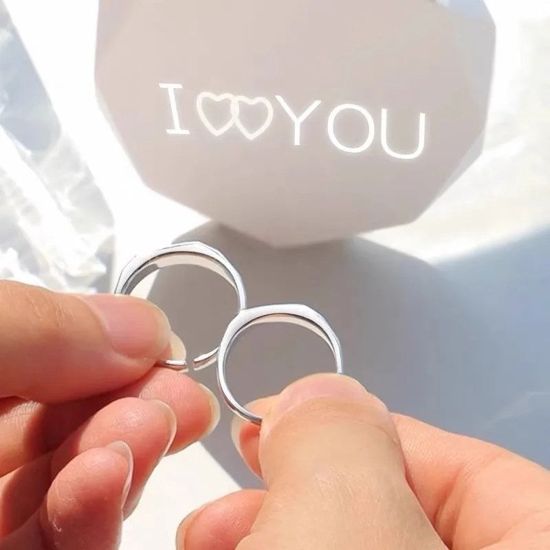 Shine Of Love™ Promise Rings (Set Of 2)
