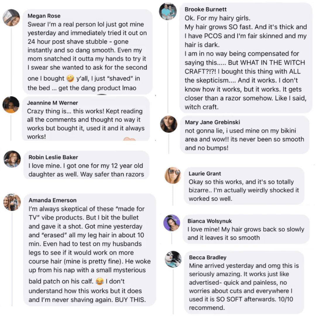 Trimora™ – 2-in-1 Women’s Body Shaver