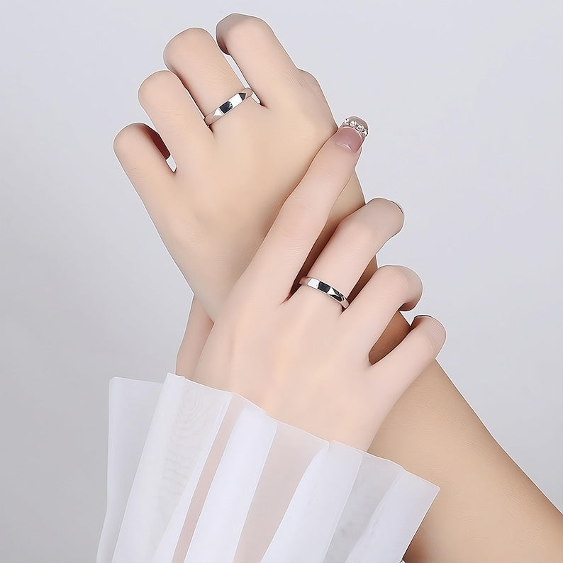 Shine Of Love™ Promise Rings (Set Of 2)