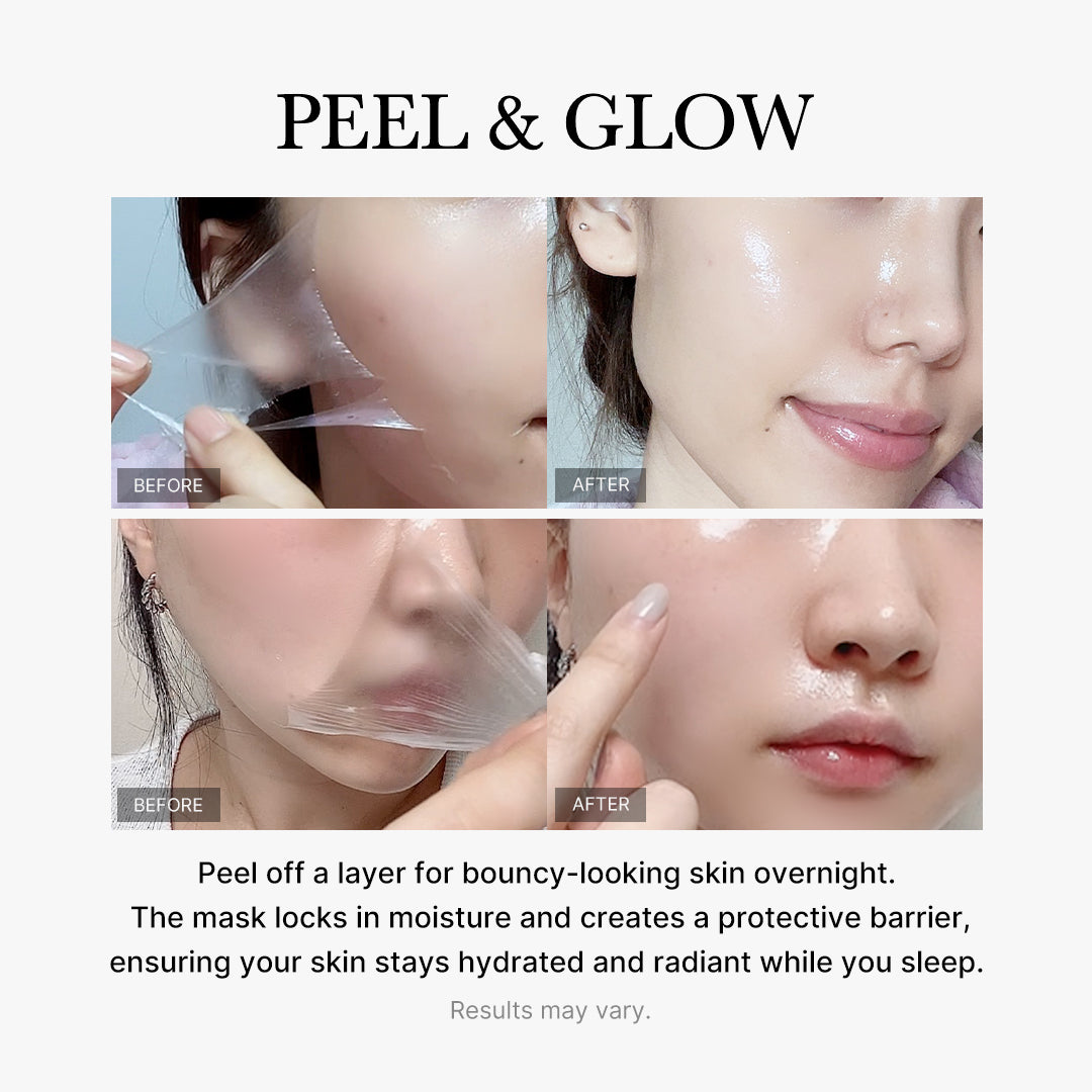 GlowSeal™ Collagen Peel-Off Night Mask
