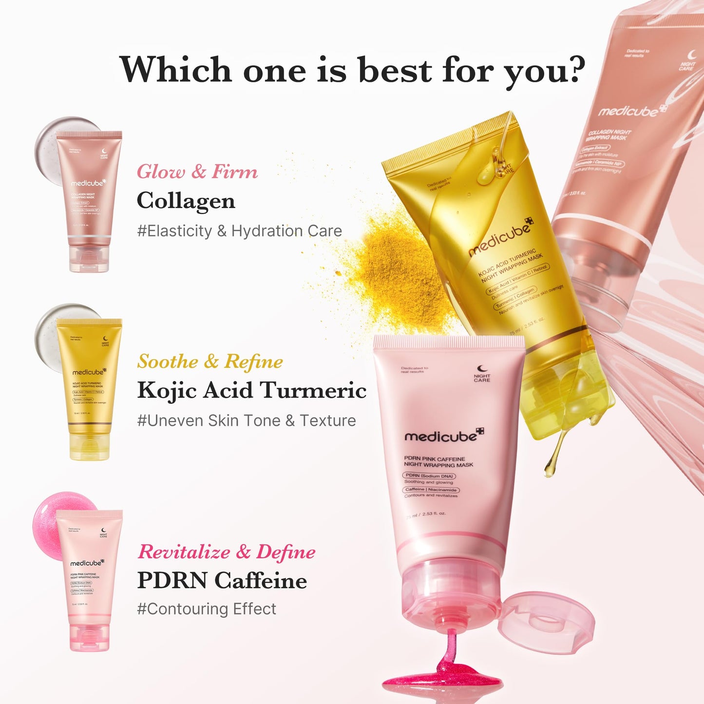 GlowSeal™ Collagen Peel-Off Night Mask