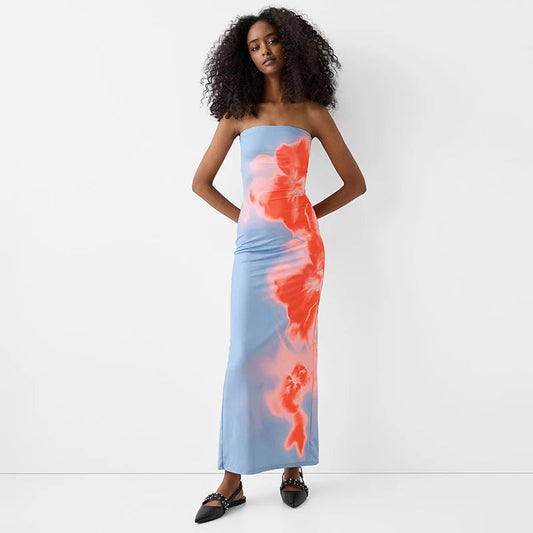 Sunset Bloom Maxi Dress
