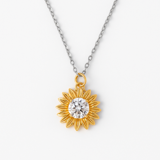 Sunflower Necklace