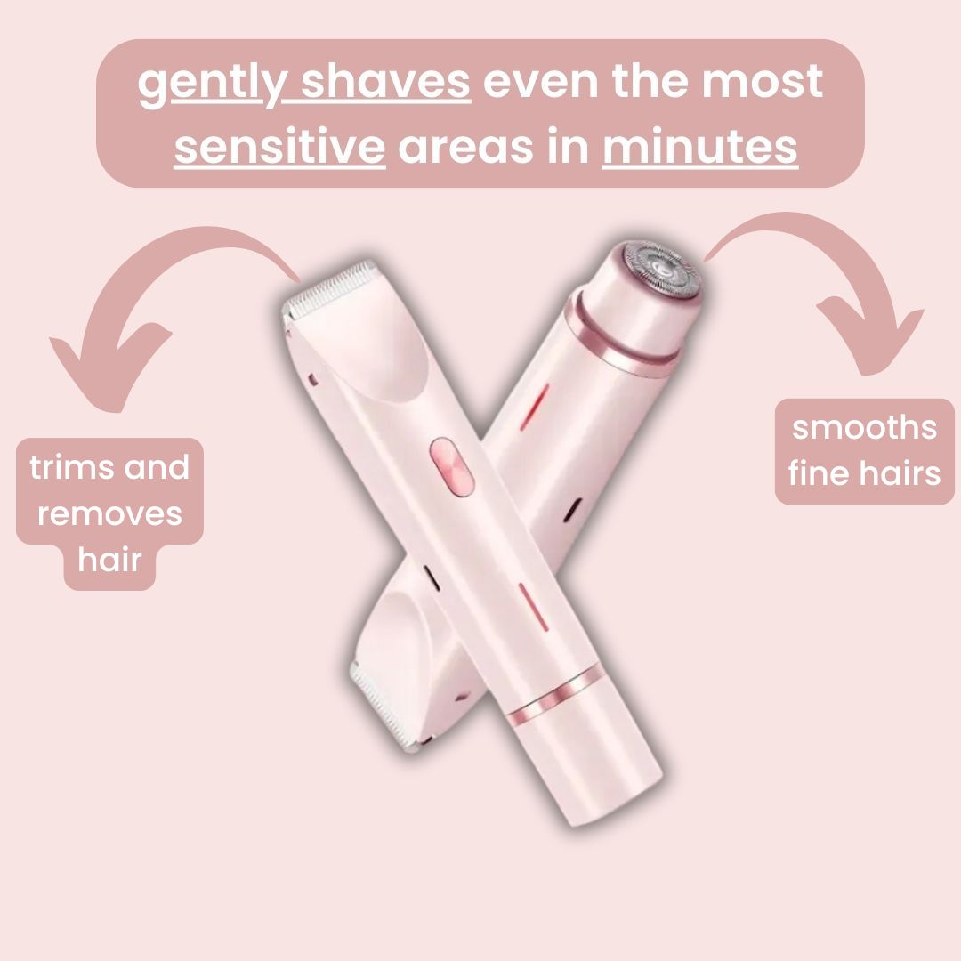 Trimora™ – 2-in-1 Women’s Body Shaver