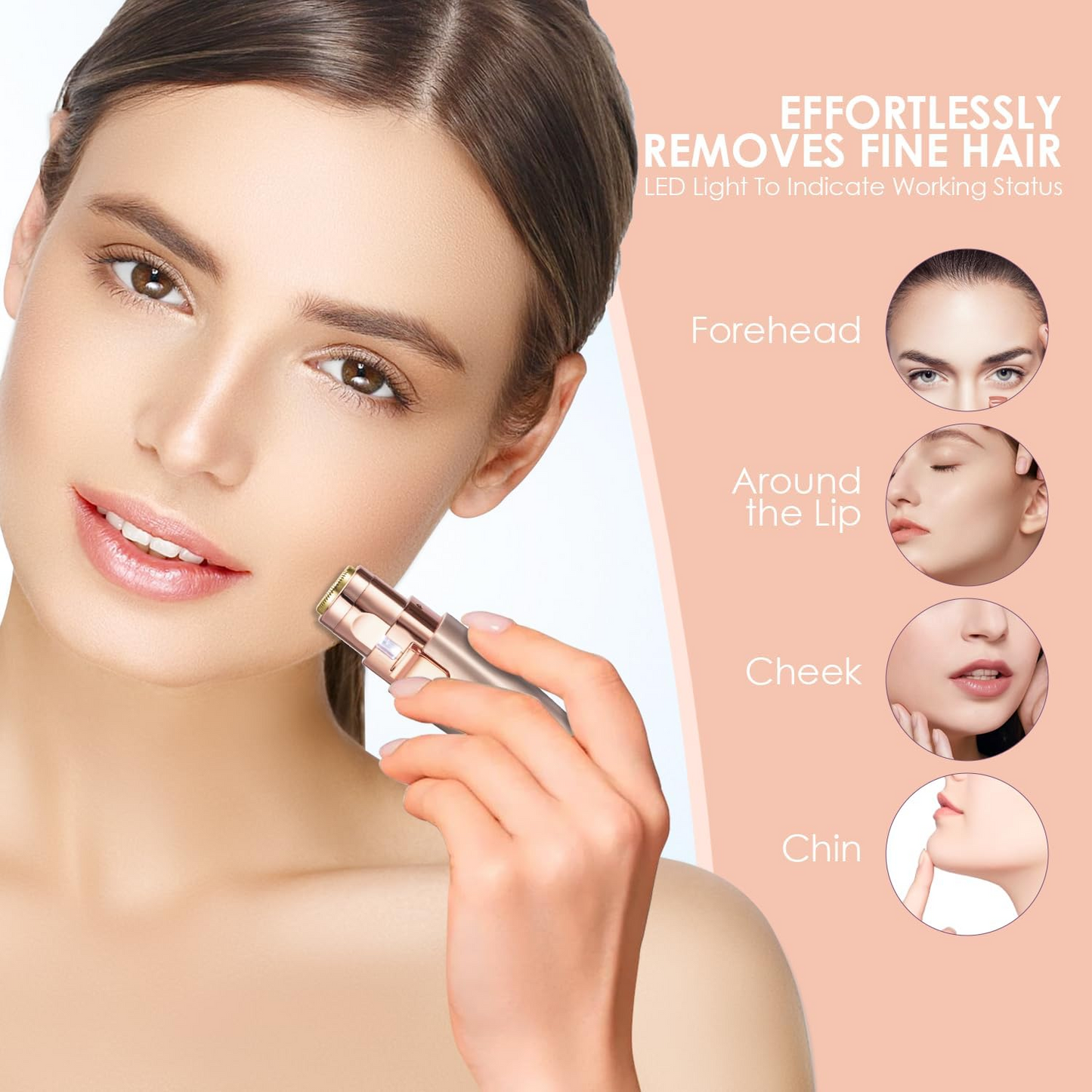 FlawlessTouch™ - Precision Eyebrow & Facial Trimmer