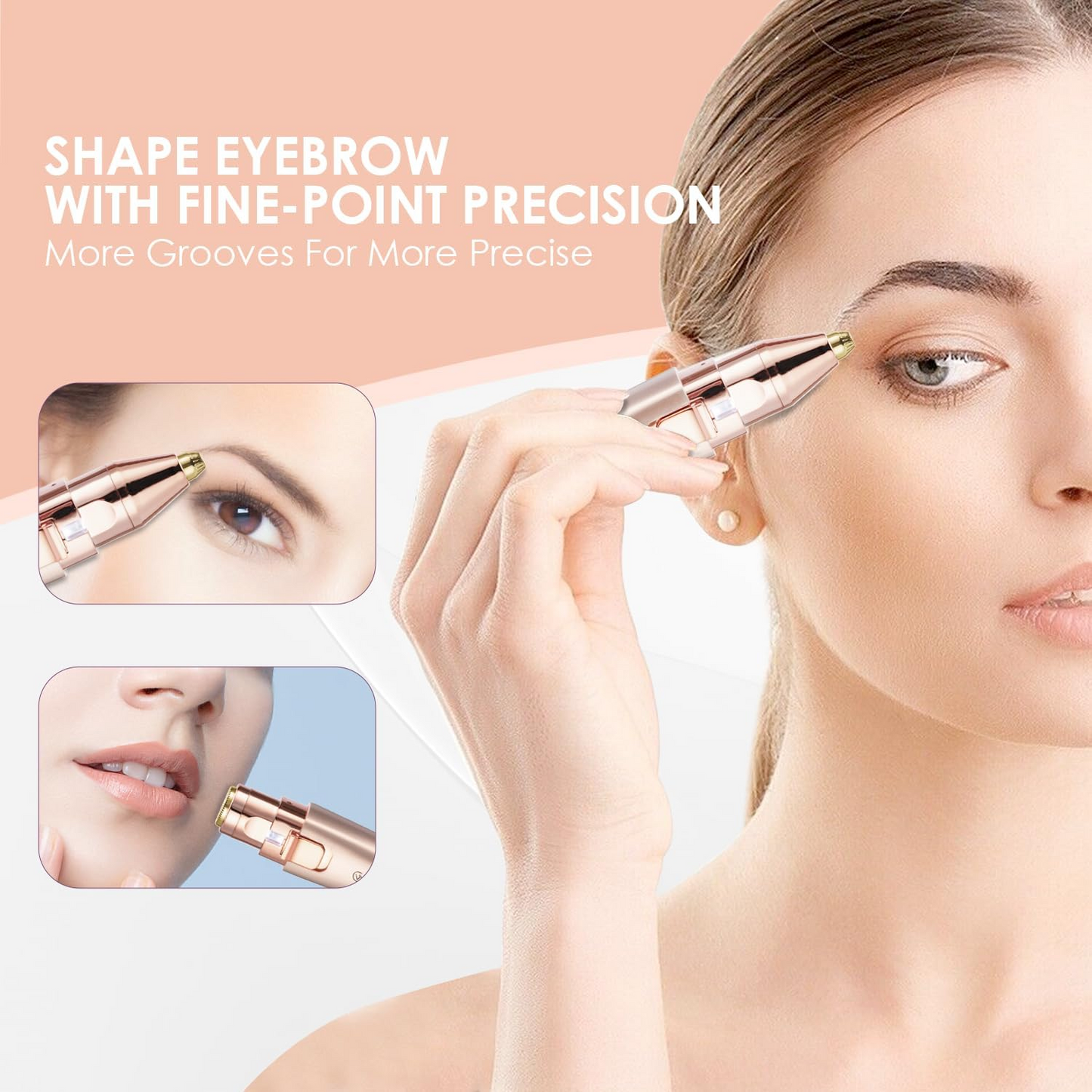 FlawlessTouch™ - Precision Eyebrow & Facial Trimmer