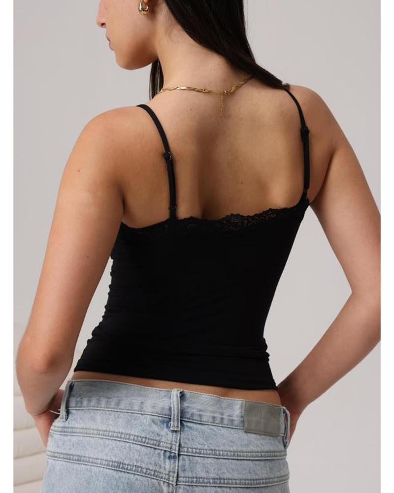 Marivelle™ Spaghetti Lace Top