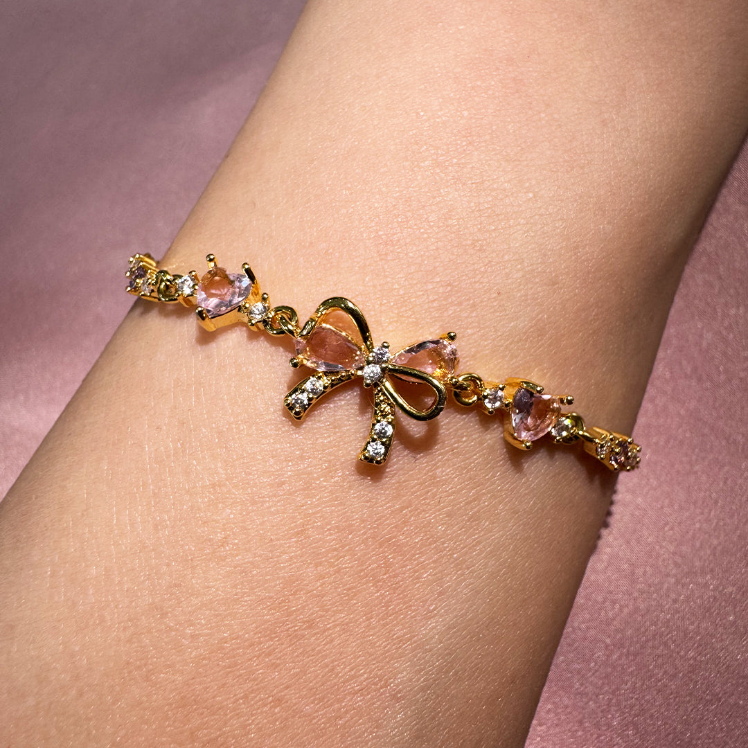 Friendship Bow Bracelet (92% OFF TODAY)